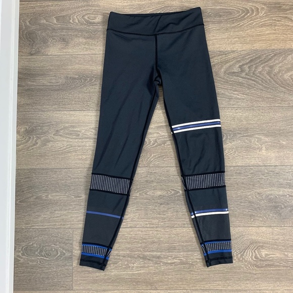 Lilybod Women's Mali Leggings High Rise Waist Ultra Jet Full length Size Small - Picture 4 of 14